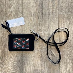 Vera Bradley Zip ID & lanyard